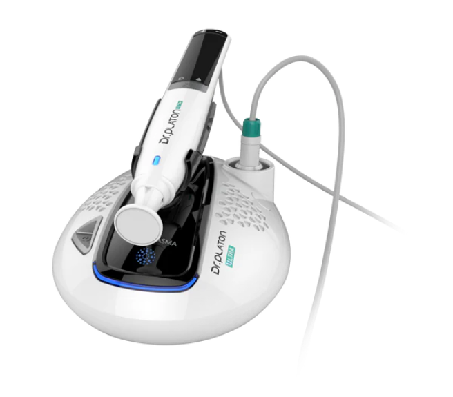 Cold Plasma machine used for advanced skin care treatments at Facials & Skincare by Debbie in Orange, CA.